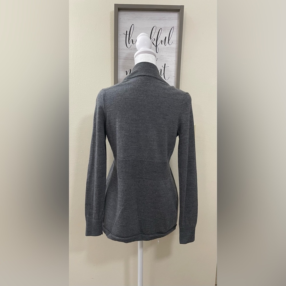 Talbots Women’s Cardigan Open Front Pure Merino Wool Sz Small. - Picture 11 of 17